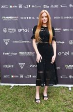 ABIGAIL COWEN at a Photocall at Filming Italy 2024 in Santa Margherita di Pula 06/23/2024