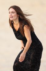 ADA NICODEMOU at a Photoshoot on Maroubra Beach in Sydney 06/04/2024