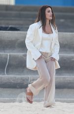 ADA NICODEMOU at a Photoshoot on Maroubra Beach in Sydney 06/04/2024