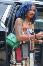 AJA MONET Out at Tribeca Festival in New York 06/15/2024