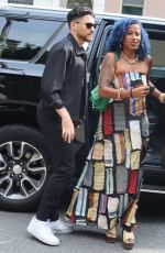 AJA MONET Out at Tribeca Festival in New York 06/15/2024
