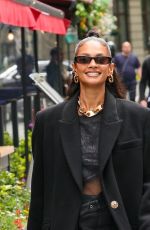 ALESHA DIXON Arrives at Global Offices in London 06/04/2024