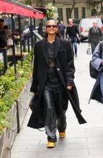 ALESHA DIXON Arrives at Global Offices in London 06/04/2024