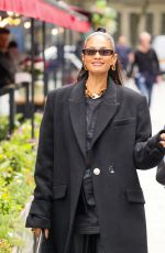 ALESHA DIXON Arrives at Global Offices in London 06/04/2024