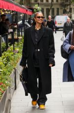ALESHA DIXON Arrives at Global Offices in London 06/04/2024