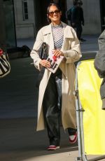 ALESHA DIXON Leaves Zoe Ball Breakfast Show in London 06/07/2024