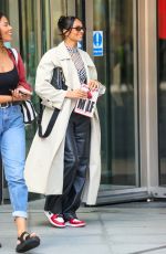 ALESHA DIXON Leaves Zoe Ball Breakfast Show in London 06/07/2024