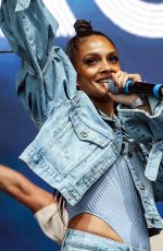 ALESHA DIXON Makes a Surprise Special Guest Appearance at The Mighty Hoopla 2024 in London 06/01/2024