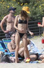 ALESSANDRA AMBROSIO in Bikini at a Beach in Santa Monica 06/17/2024