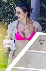 ALESSANDRA AMBROSIO in Bikini at a Pool Party with Friends in Hollywood Hills 06/15/2024