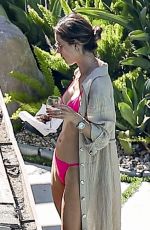 ALESSANDRA AMBROSIO in Bikini at a Pool Party with Friends in Hollywood Hills 06/15/2024