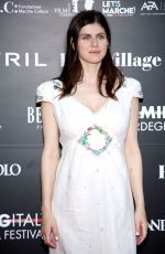 ALEXANDRA DADDARIO at Filming Italy Sardegna Festival Press Conference in Cagliari 06/20/2024