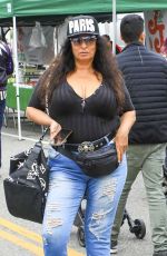 ALICE AMTER Out Shopping at Farmer