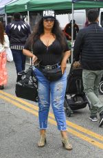 ALICE AMTER Out Shopping at Farmer