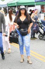 ALICE AMTER Out Shopping at Farmer