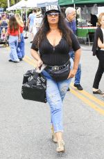 ALICE AMTER Out Shopping at Farmer