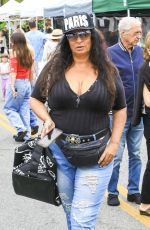 ALICE AMTER Out Shopping at Farmer