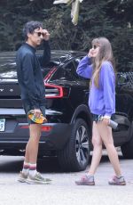 ALISON BRIE and Danny Pudi Out Hiking at Griffith Park in Los Angeles 06/11/2024