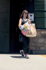 ALISON BRIE Out Shopping in Los Feliz 06/25/2024