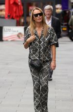 AMANDA HOLDEN Arrives at Heart Radio in London 05/31/2024