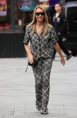 AMANDA HOLDEN Arrives at Heart Radio in London 05/31/2024