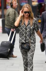 AMANDA HOLDEN Arrives at Heart Radio in London 05/31/2024