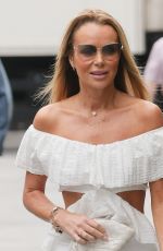 AMANDA HOLDEN Arrives at Heart Radio in London 06/28/2024
