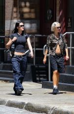 AMELIA and DELILAH HAMLIN Out Shopping in New York 06/28/2024