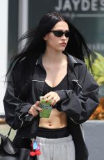 AMELIA HAMLIN Out for Smoothie at Jayde