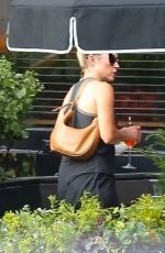 AMY ROBACH Enjoying a Drink with a Friend in New York 06/21/2024