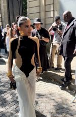 ANITTA Arrives at Schiaparelli Show at PFW Haute Couture in Paris 06/24/2024