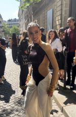 ANITTA Arrives at Schiaparelli Show at PFW Haute Couture in Paris 06/24/2024