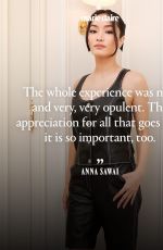 ANNA SAWAI - Marie Claire Photo Diary, Preparing to Chanel Couture Show, June 2024