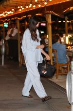 ANNE HATHAWAY Leaves a Family Dinner in New York 06/13/2024