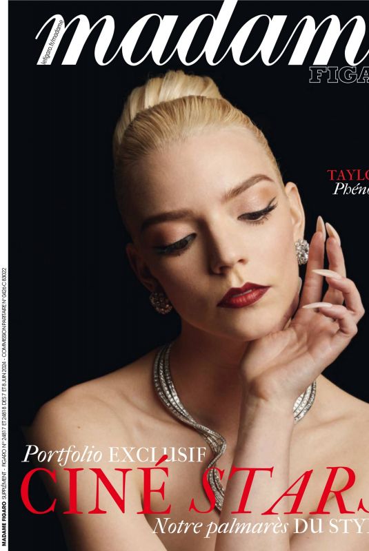 ANYA TAYLOR-JOY in Madame Figaro, June 2024