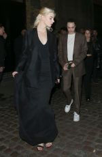 ANYA TAYLOR-JOY Leaves The Chiltern Firehouse in London 06/01/2024