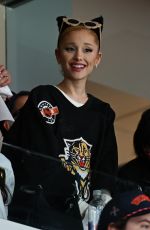 ARIANA GRANDE at Florida Panthers vs Edmonton Oilers Game in Sunrise 06/10/2024
