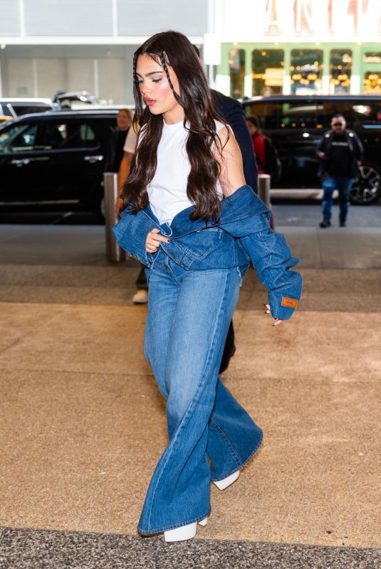 ARIANA GREEN BLATT in Double Denim Out in New York 05/30/2024