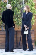 ASHLEE SIMPSON and Evan Ross Out for Dinner in Los Angeles 06/01/2024