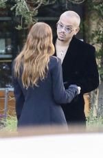 ASHLEE SIMPSON and Evan Ross Out for Dinner in Los Angeles 06/01/2024