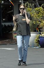 ASHLEY BENSON and Brandon Davis at Mauro Cafe in West Hollywood 06/03/2024
