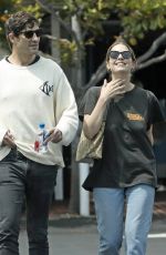 ASHLEY BENSON and Brandon Davis at Mauro Cafe in West Hollywood 06/03/2024