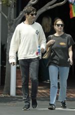 ASHLEY BENSON and Brandon Davis at Mauro Cafe in West Hollywood 06/03/2024