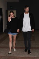 ASHLEY BENSON and Brandon Davis Out for Finner in West Hollywood 05/30/2024