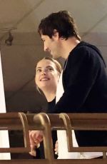 ASHLEY BENSON and Brandon Davis Out for Finner in West Hollywood 05/30/2024