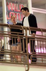 ASHLEY BENSON and Brandon Davis Out for Finner in West Hollywood 05/30/2024
