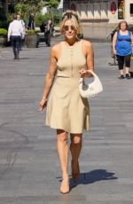 ASHLEY ROBERTS Arrives at Heart Radio in London 06/26/2024