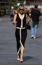 ASHLEY ROBERTS Leaves Global Radio Studios in London 06/18/2024