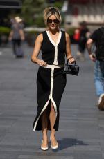 ASHLEY ROBERTS Leaves Global Radio Studios in London 06/18/2024