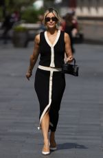 ASHLEY ROBERTS Leaves Global Radio Studios in London 06/18/2024